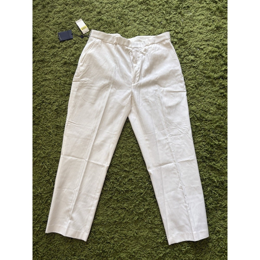 Polo Ralph Lauren White Dress Pants Size 36/30 NWT